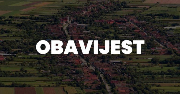 Obavijest o otvaranju ponuda