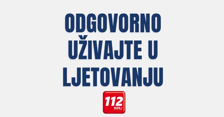 Odgovorno uživajte u ljetovanju