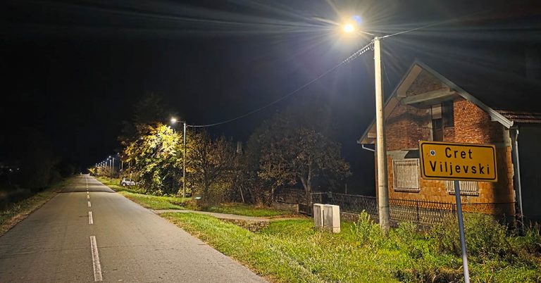 Realizirana rekonstrukcija javne rasvjete u naseljima Blanje, Bockovac i Cret Viljevski